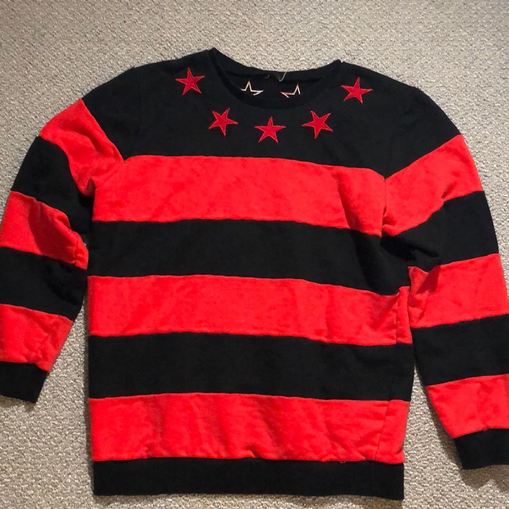 Stripe Sweatshirt relaxed fit